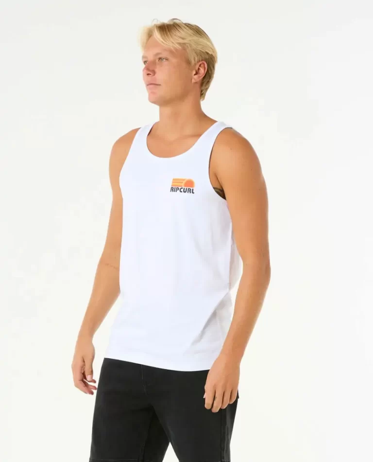Tees & Tanks Mens Surf Revival Peaking Tank Rip Curl - Image 2