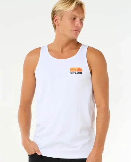 Tees & Tanks Mens Surf Revival Peaking Tank Rip Curl