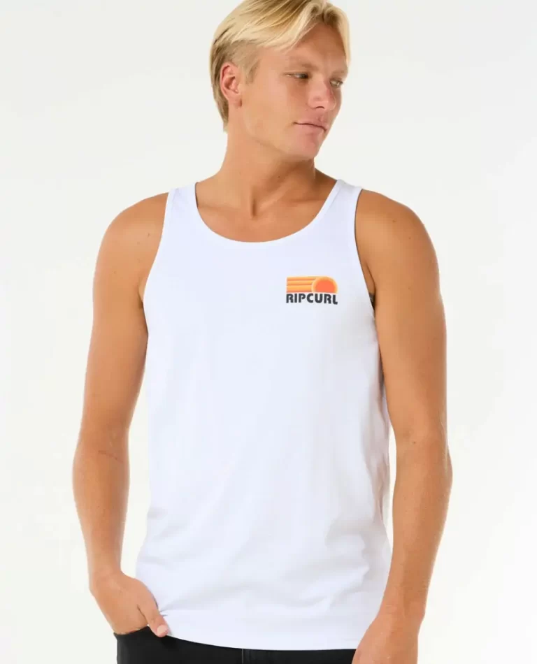 Tees & Tanks Mens Surf Revival Peaking Tank Rip Curl