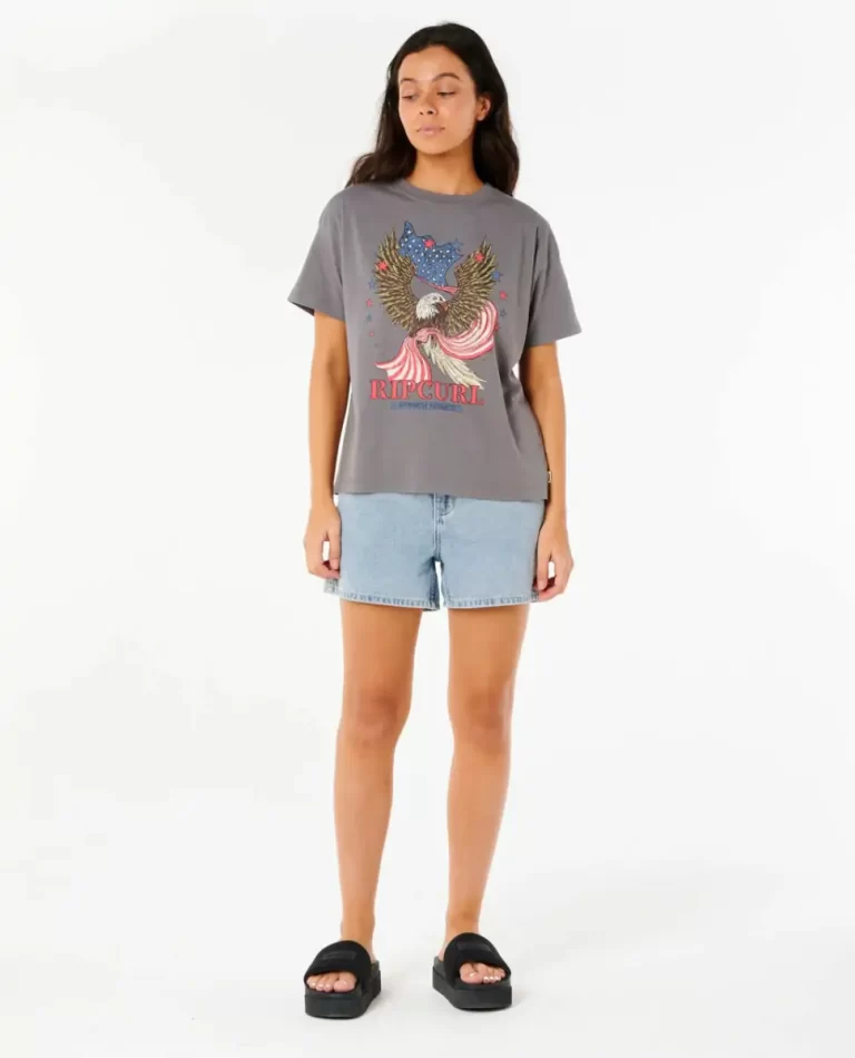 Tees & Tanks Rip Curl 4Th Of July Relaxed Tee Women - Image 4