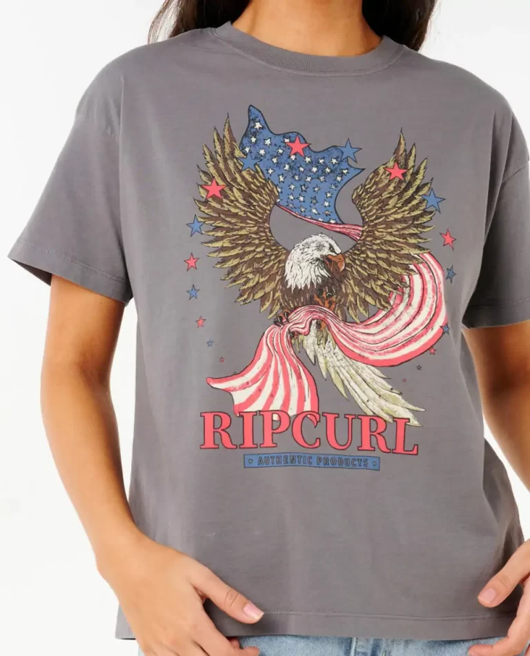 Tees & Tanks Rip Curl 4Th Of July Relaxed Tee Women - Image 5