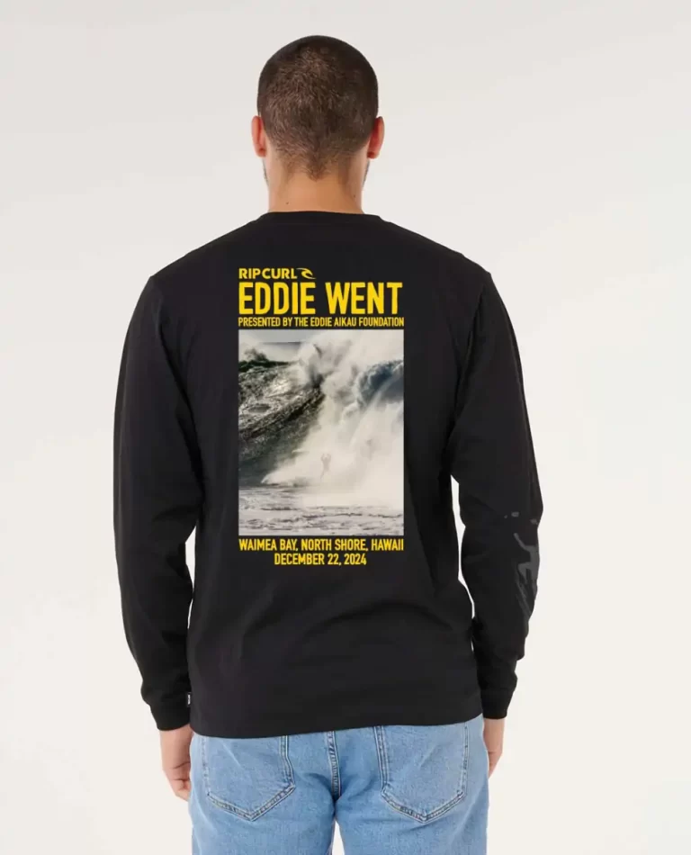 Tees & Tanks Rip Curl Eddie Went Photo Long Sleeve T Mens - Image 2