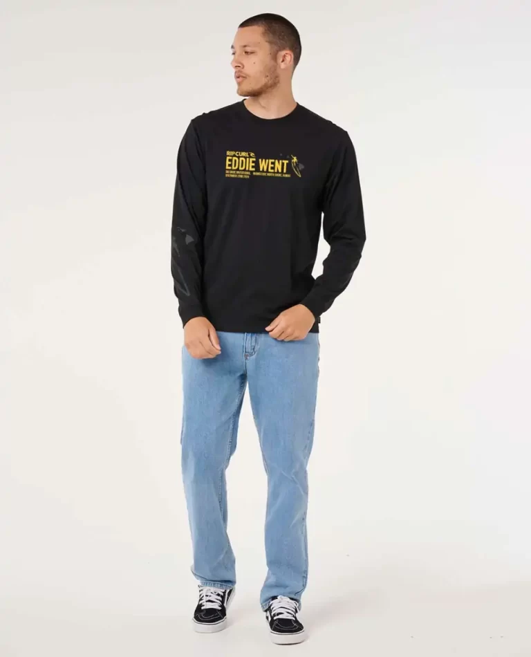 Tees & Tanks Rip Curl Eddie Went Photo Long Sleeve T Mens - Image 4