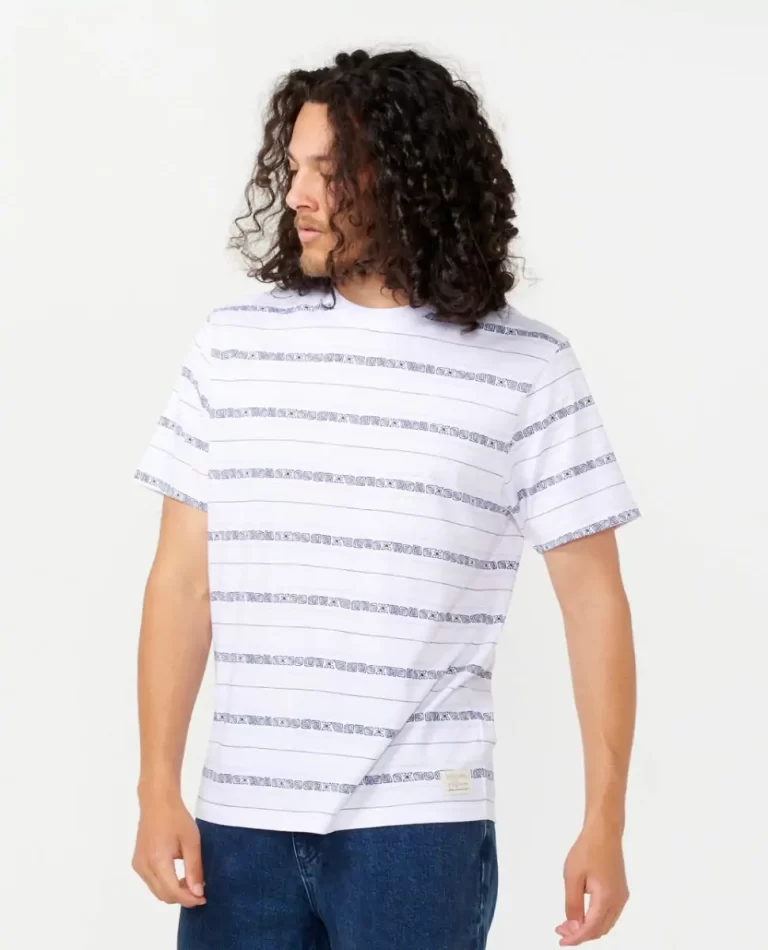 Tees & Tanks Rip Curl Mens Hoffman Stripe Tee - Image 2