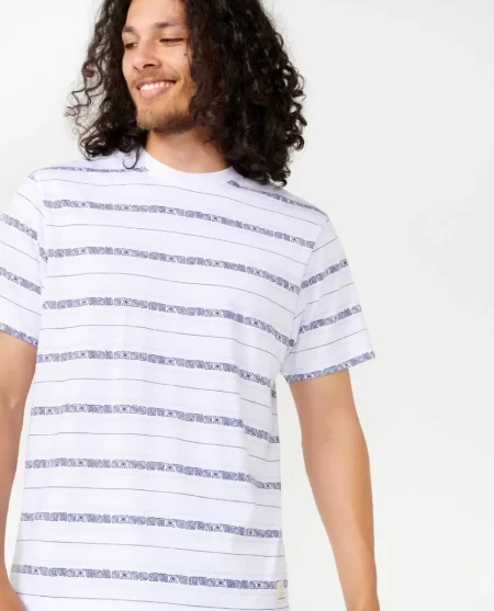 Tees & Tanks Rip Curl Mens Hoffman Stripe Tee