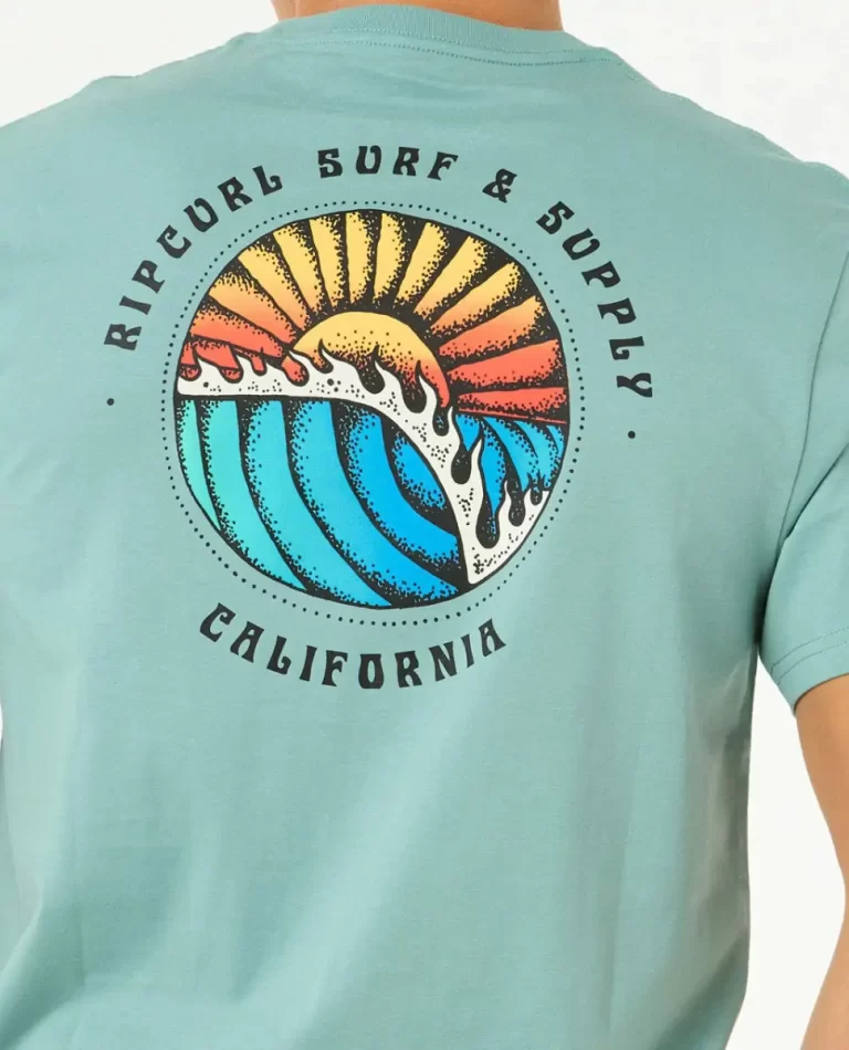Tees & Tanks Rip Curl Mens Sunsets Destination Tee - Image 5