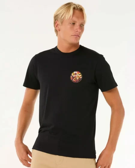 Tees & Tanks Rip Curl Mens Wettie Passage Icon Tee