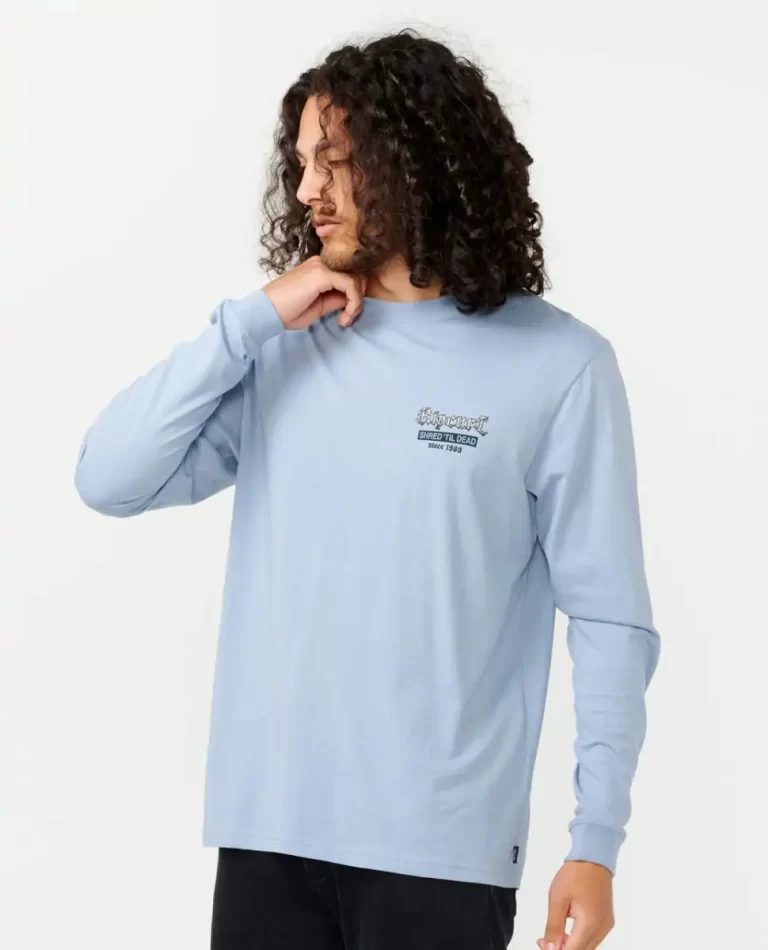 Tees & Tanks Rip Curl Shred Til Long Sleeve Tee Mens - Image 2