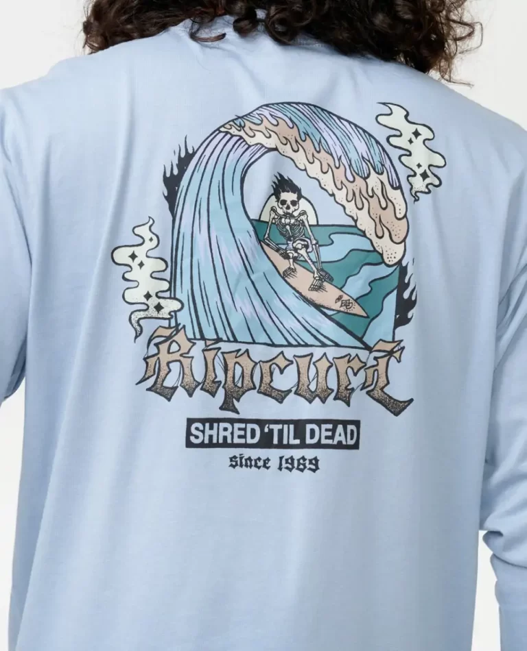 Tees & Tanks Rip Curl Shred Til Long Sleeve Tee Mens - Image 5