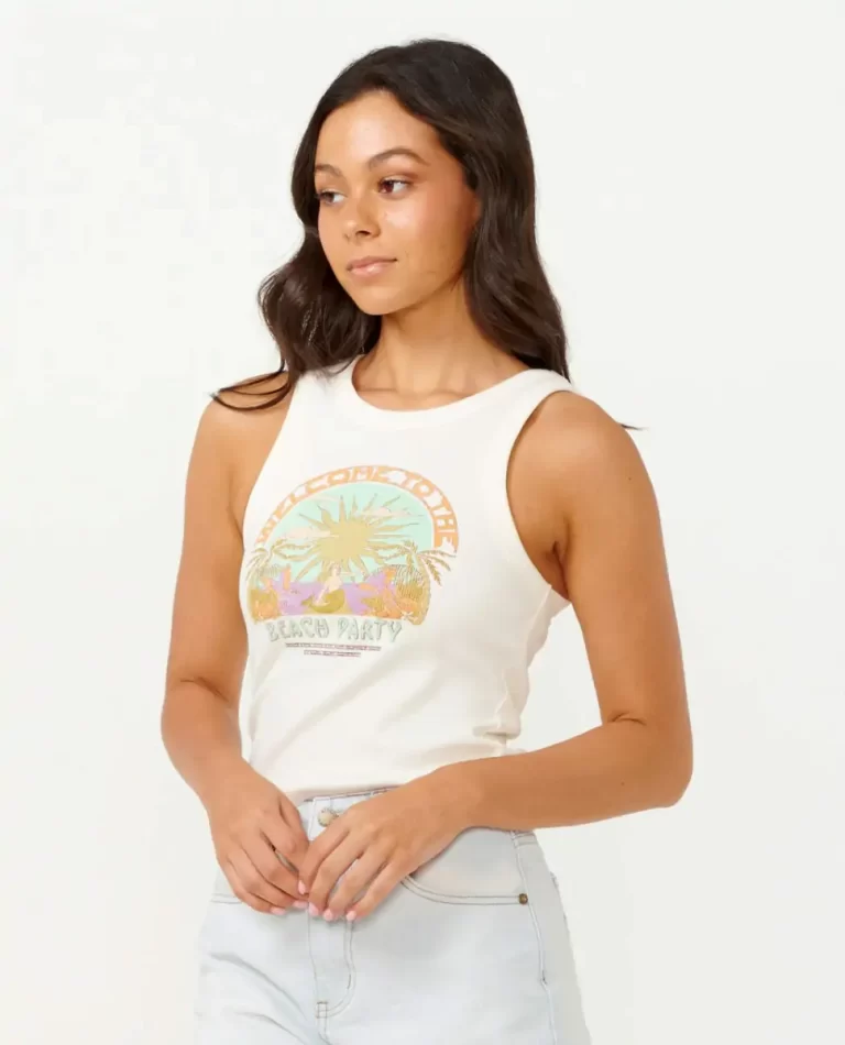 Tees & Tanks Rip Curl Tropicana Ribbed Tank Women - Image 2