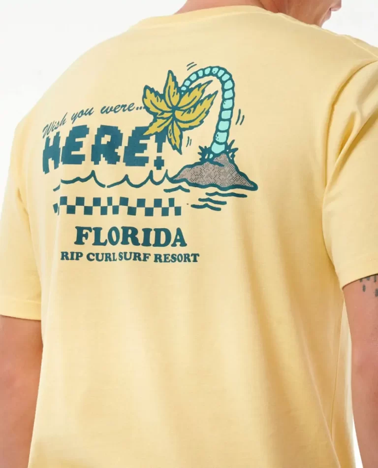 Tees & Tanks Rip Curl Wish You Were Here Desto Tee Mens - Image 5