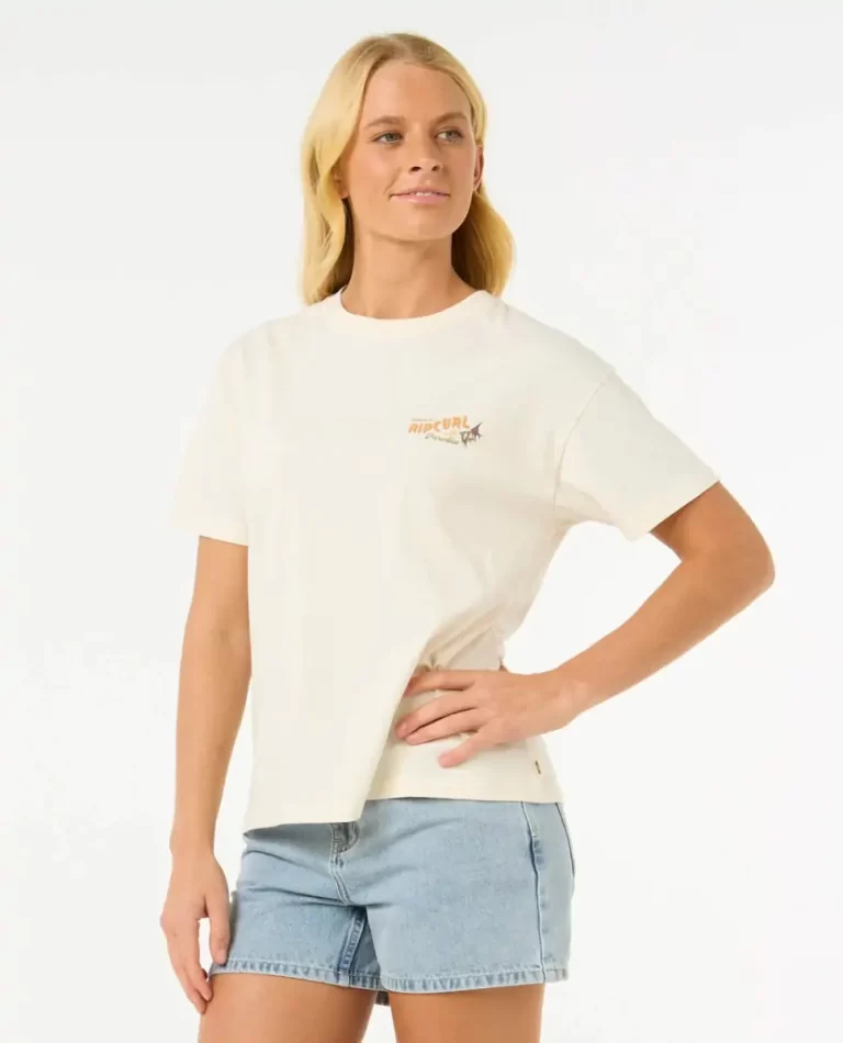 Tees & Tanks Rip Curl Women Cala Vadella Relaxed Tee - Image 2