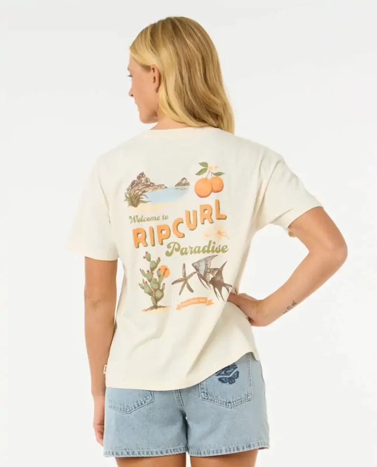 Tees & Tanks Rip Curl Women Cala Vadella Relaxed Tee - Image 3