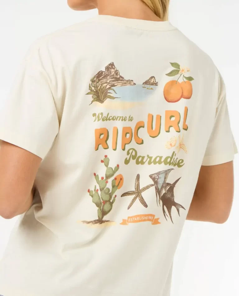Tees & Tanks Rip Curl Women Cala Vadella Relaxed Tee - Image 5