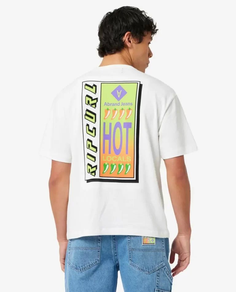 Tees & Tanks Rip Curl X Abrand Hot Locals Tee Mens - Image 4