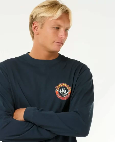 Tees & Tanks Shred Til Long Sleeve Tee Mens Rip Curl