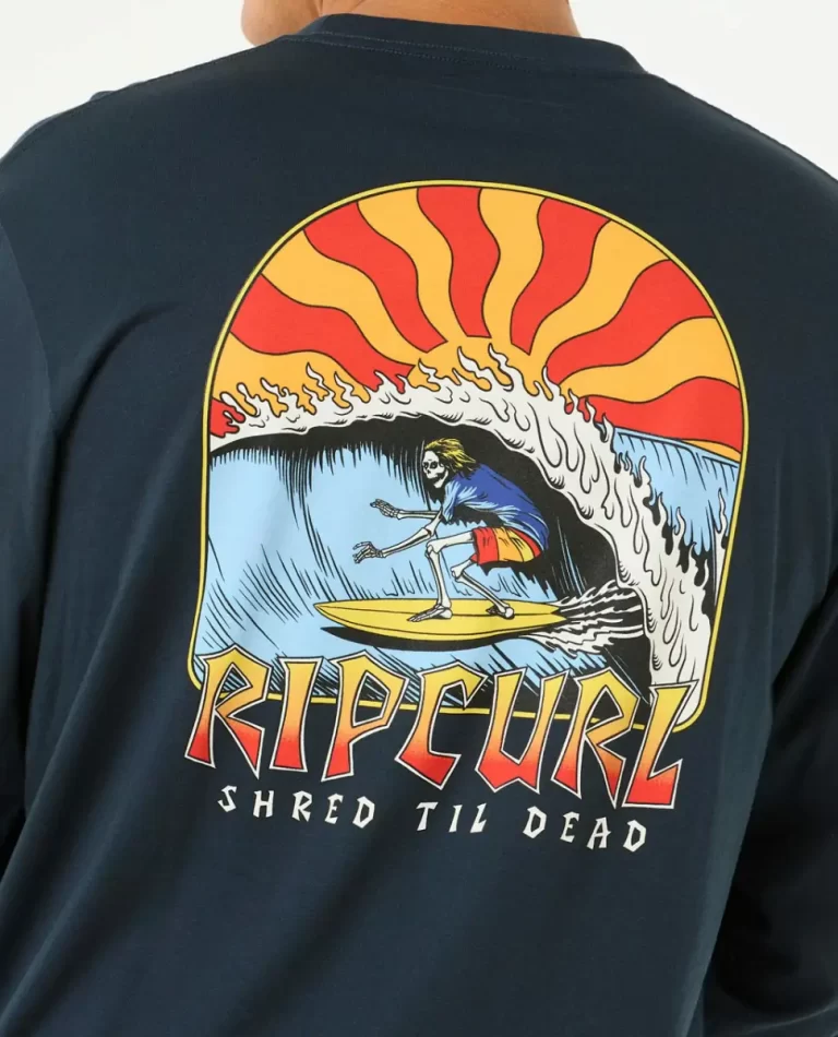 Tees & Tanks Shred Til Long Sleeve Tee Mens Rip Curl - Image 5