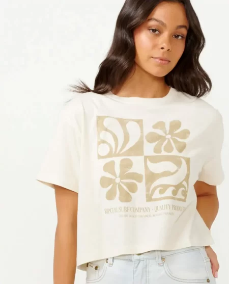 Tees & Tanks Sunset Seeker Crop Tee Women Rip Curl