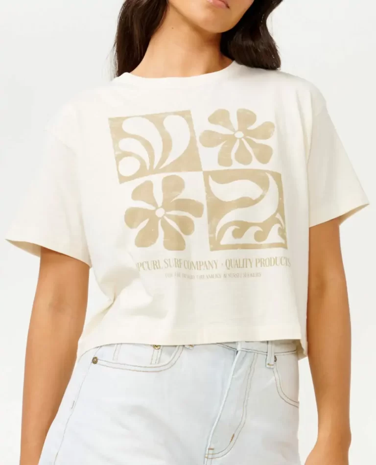 Tees & Tanks Sunset Seeker Crop Tee Women Rip Curl - Image 5