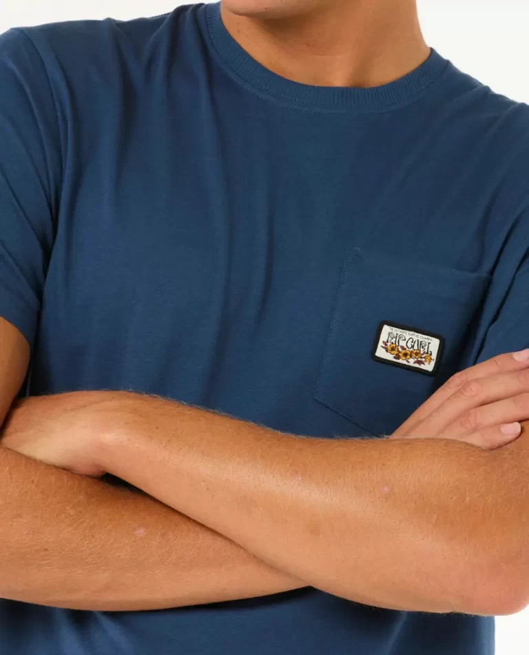 Tees & Tanks Surf Paradise Badge Tee Update Rip Curl Mens - Image 5