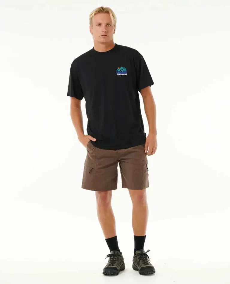 Tees & Tanks Vaporcool Search Trek Tee Rip Curl Mens - Image 3