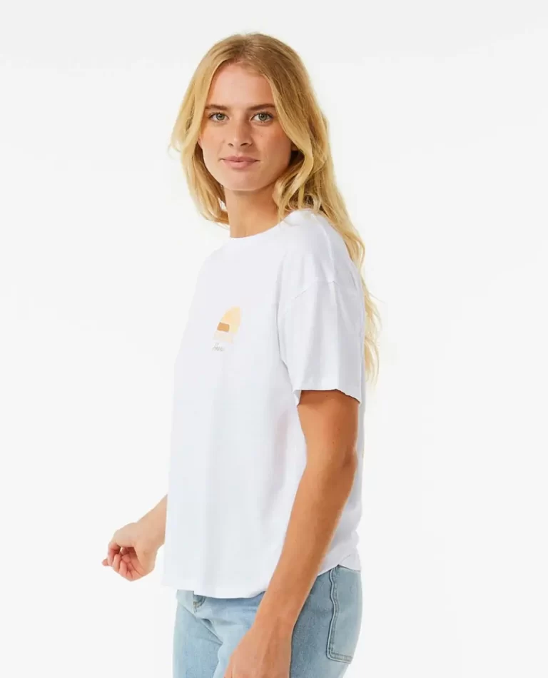 Tees & Tanks Women Rip Curl Line Up Relaxed Tee - Image 2