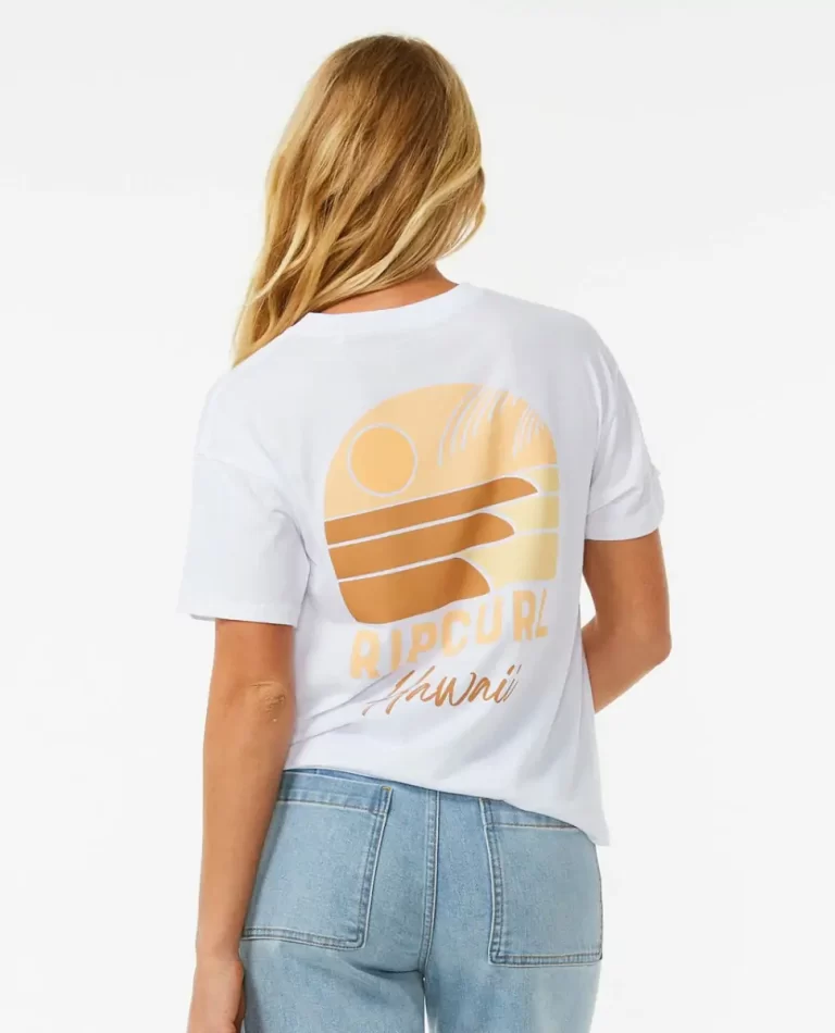 Tees & Tanks Women Rip Curl Line Up Relaxed Tee - Image 3
