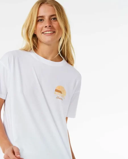 Tees & Tanks Women Rip Curl Line Up Relaxed Tee