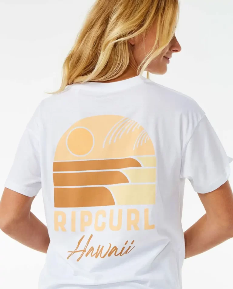 Tees & Tanks Women Rip Curl Line Up Relaxed Tee - Image 5
