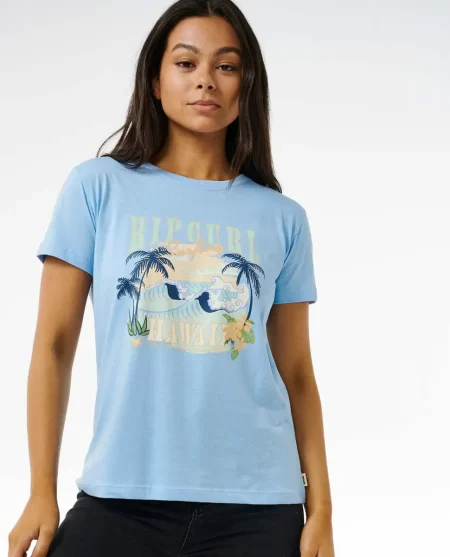 Tees & Tanks Women Rip Curl Paradise Palms Standard Tee