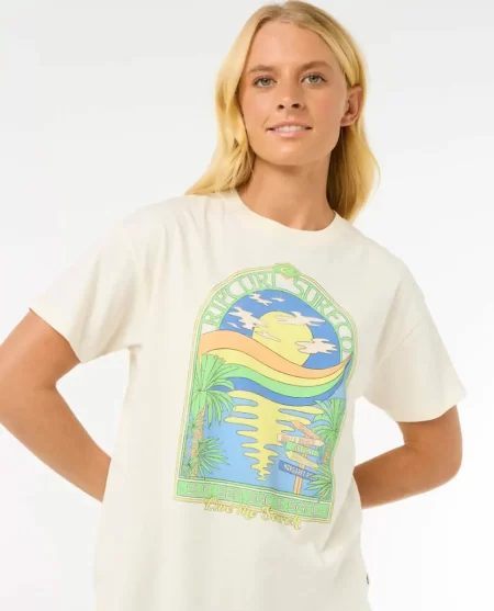 Tees & Tanks Women Sun & Sea Relaxed Tee Rip Curl