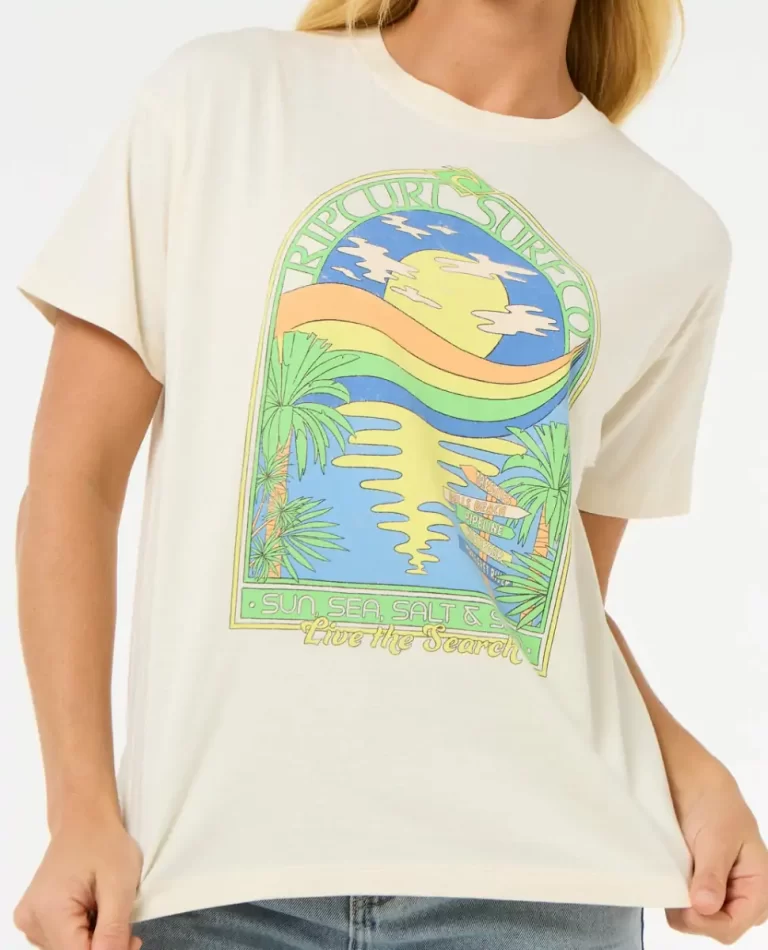 Tees & Tanks Women Sun & Sea Relaxed Tee Rip Curl - Image 5