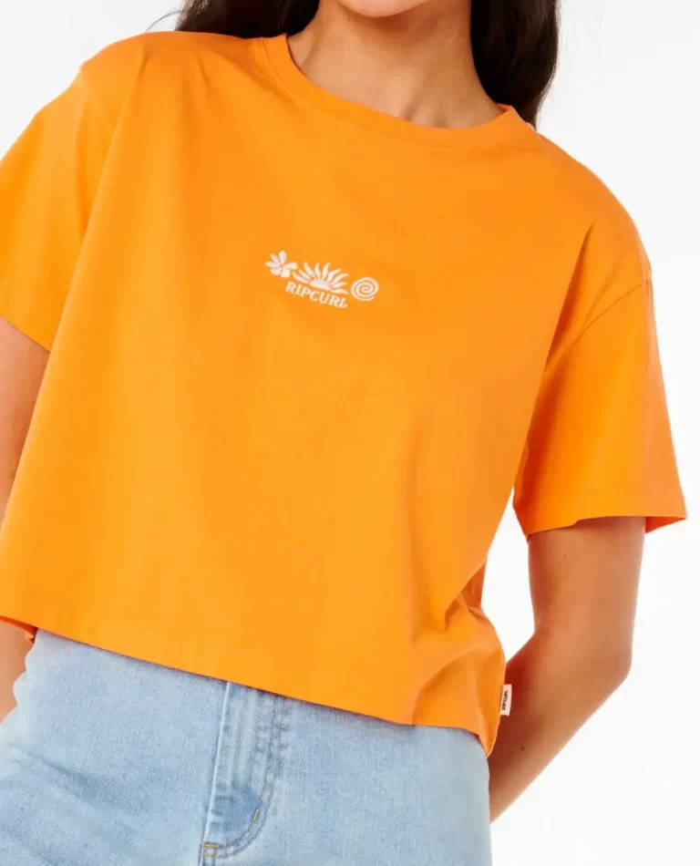 Tees & Tanks Women Tokens Crop Tee Rip Curl - Image 5
