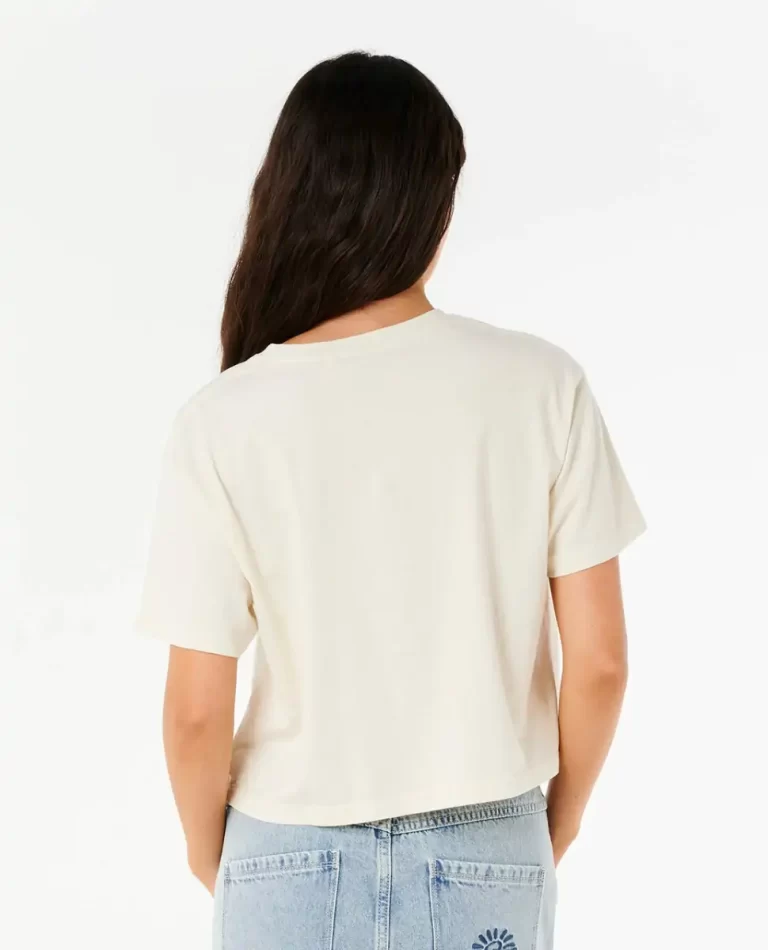 Tokens Crop Tee Women Rip Curl Tees & Tanks - Image 2