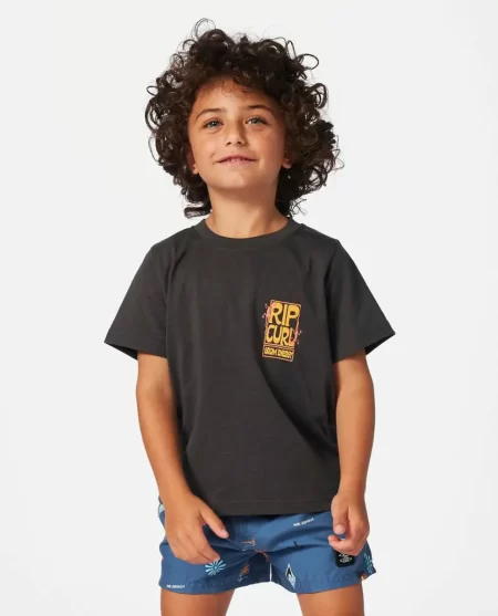 Tops & Tees Grom Energy Logo Tee Rip Curl Kids