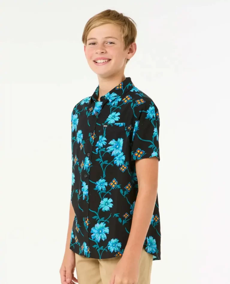 Tops & Tees Kids Rip Curl Surf Revival Short Sleeve Shirt - Image 2