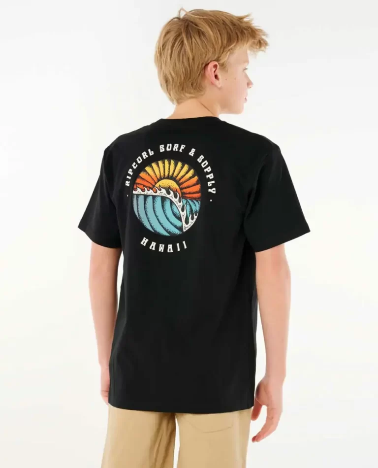 Tops & Tees Kids Sunsets Destination Tee Rip Curl - Image 5
