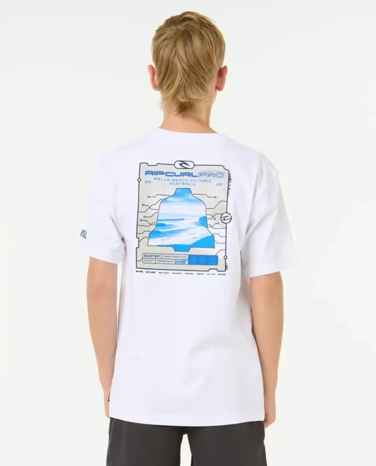 Tops & Tees Rip Curl Kids Bells Beach Pro 2025 Event Tee - Image 3