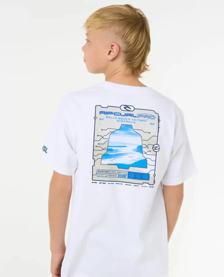 Tops & Tees Rip Curl Kids Bells Beach Pro 2025 Event Tee - Image 5