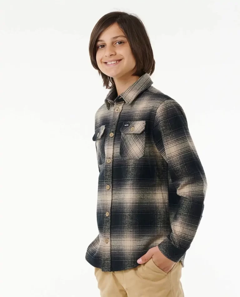 Tops & Tees Rip Curl Kids Count Flannel Shirt - Image 2