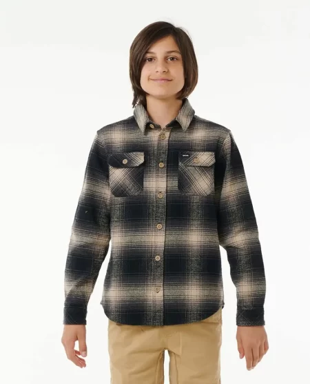 Tops & Tees Rip Curl Kids Count Flannel Shirt