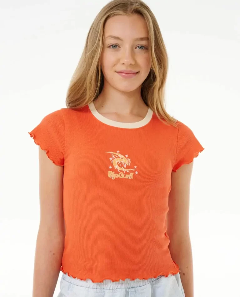 Tops & Tees Rip Curl Kids Summer Solstice Rib Tee - Image 5