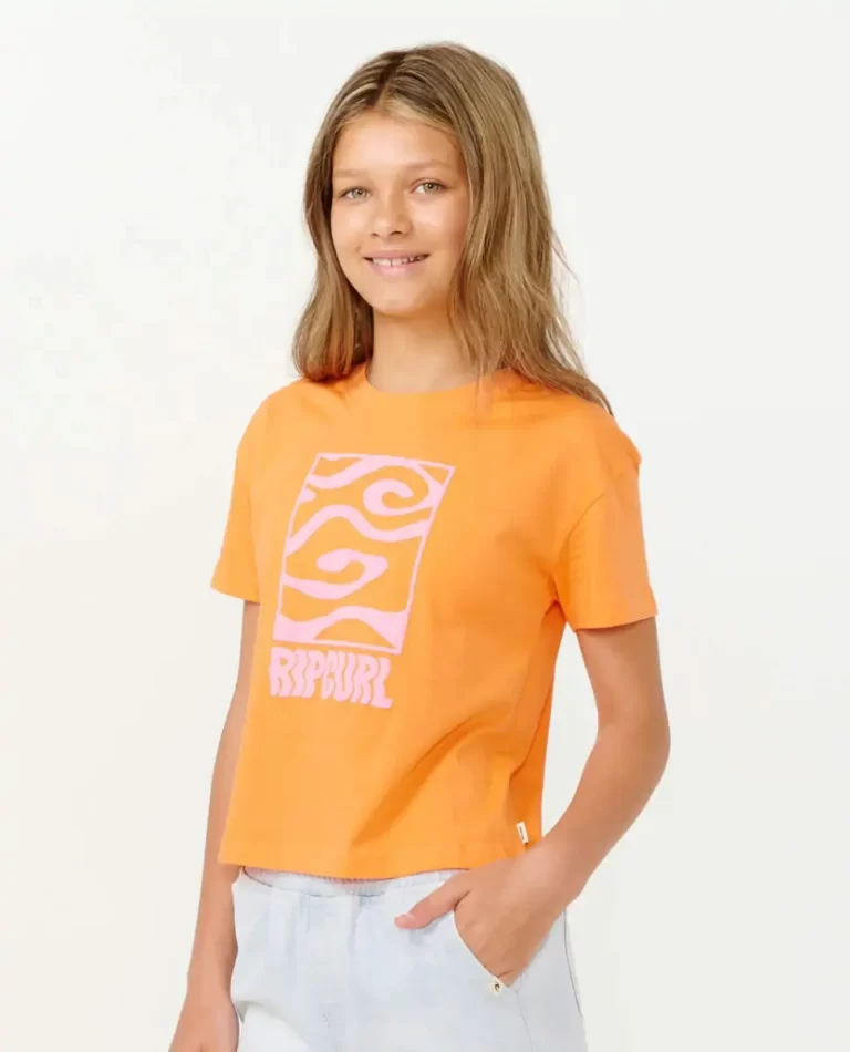 Tops & Tees Sun Sol Logo Crop Tee Rip Curl Kids - Image 2