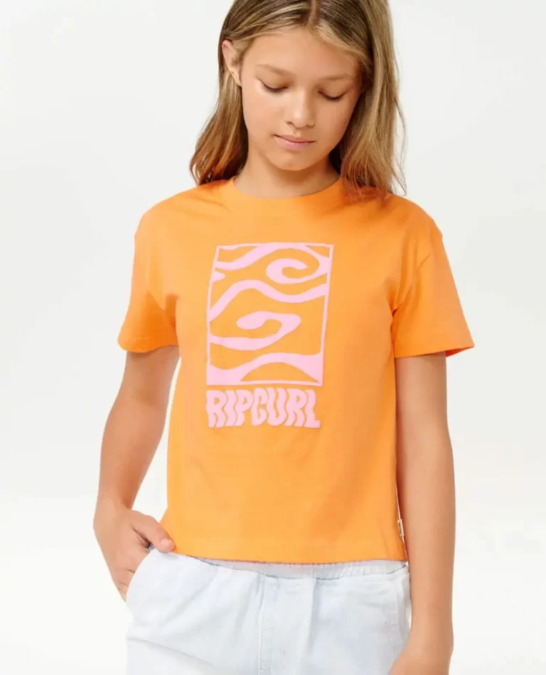 Tops & Tees Sun Sol Logo Crop Tee Rip Curl Kids - Image 5