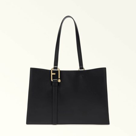 Totes Furla Nuvola Tote L Nero Women