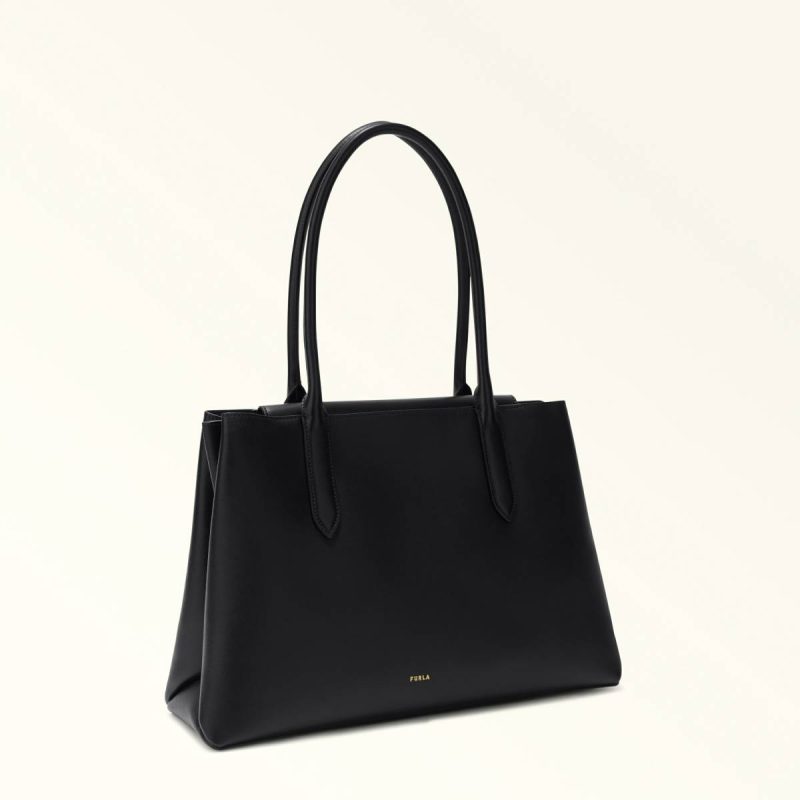 Totes Nero+Nero Int Furla Meridiana Tote L Women - Image 3