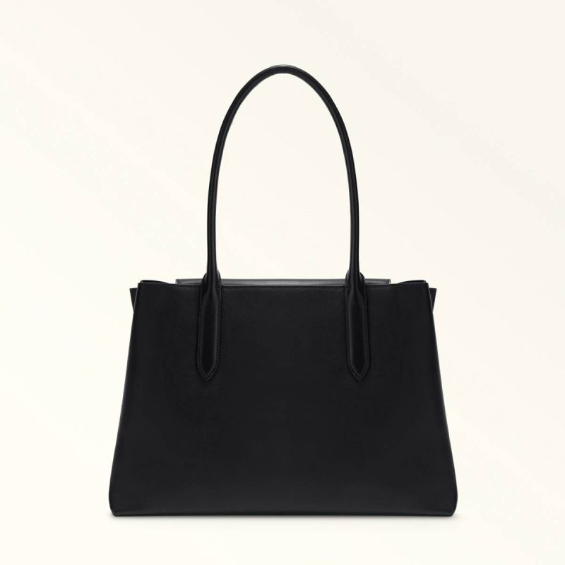 Totes Nero+Nero Int Furla Meridiana Tote L Women
