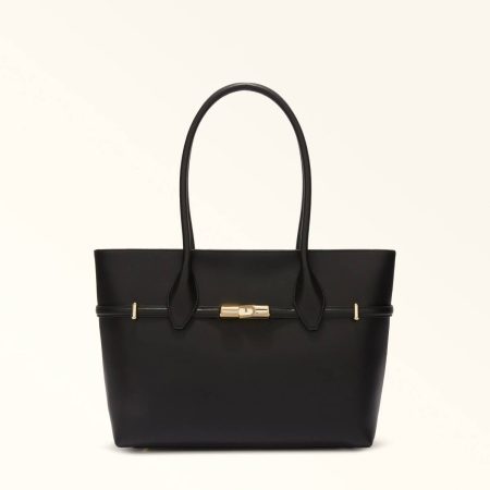 Totes Women Furla Goccia Tote L Nero