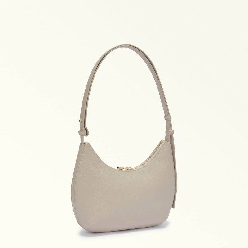 Vaniglia Women Furla Goccia Shoulder Bag S Shoulder Bags - Image 3