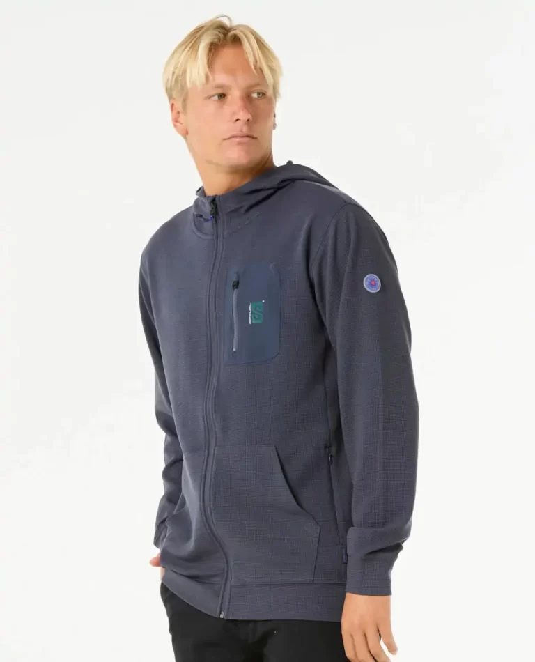 Vaporcool Search Zip Through Hood Mens Rip Curl Hoodies & Fleece - Image 2